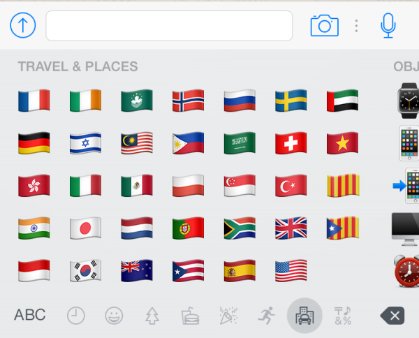 Флаги государств эмодзи