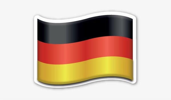 Флаг Германии эмодзи
