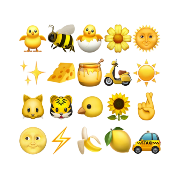 Желтый стикер