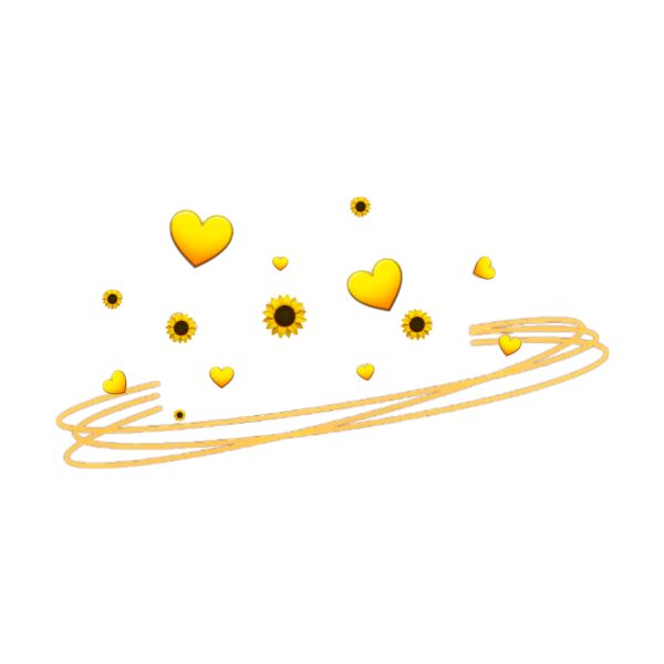 Ободок сердечки на прозрачном фоне