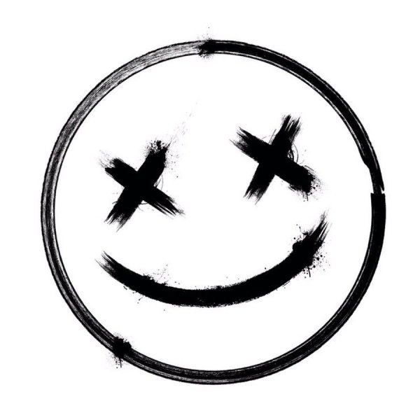 Смайлик с глазами крестиками