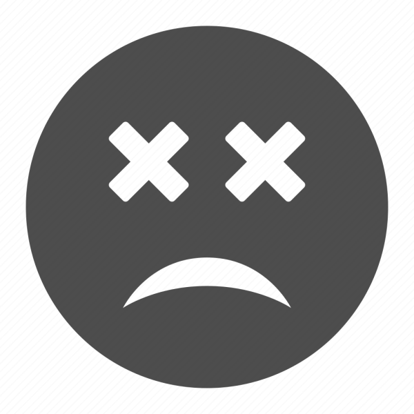 Смайлик крестик