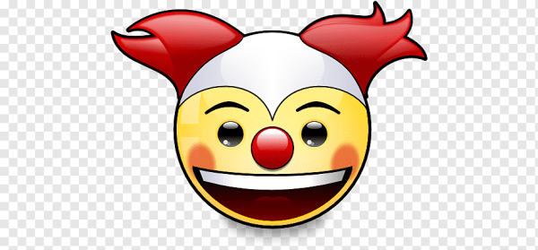 Смайлик клоуна