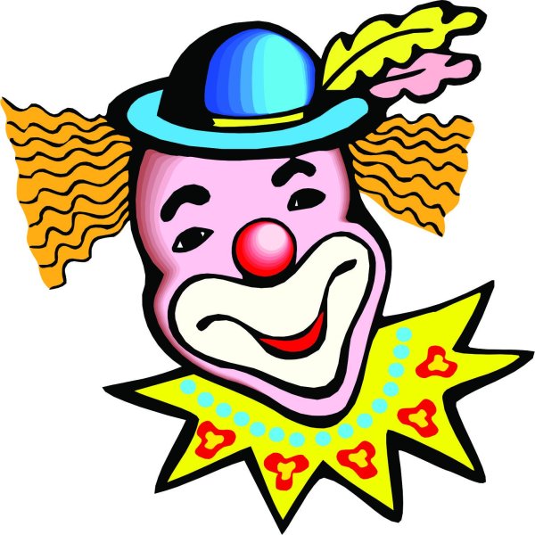 Клоун эмодзи