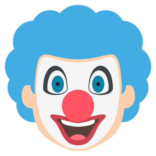 Лицо клоуна