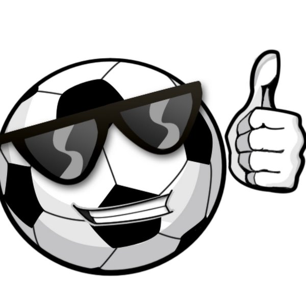 Футбольный мяч с лицом