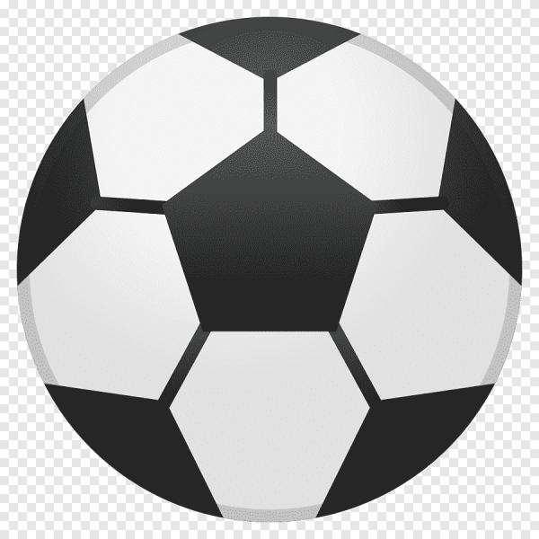 Смайлик футбольный мяч