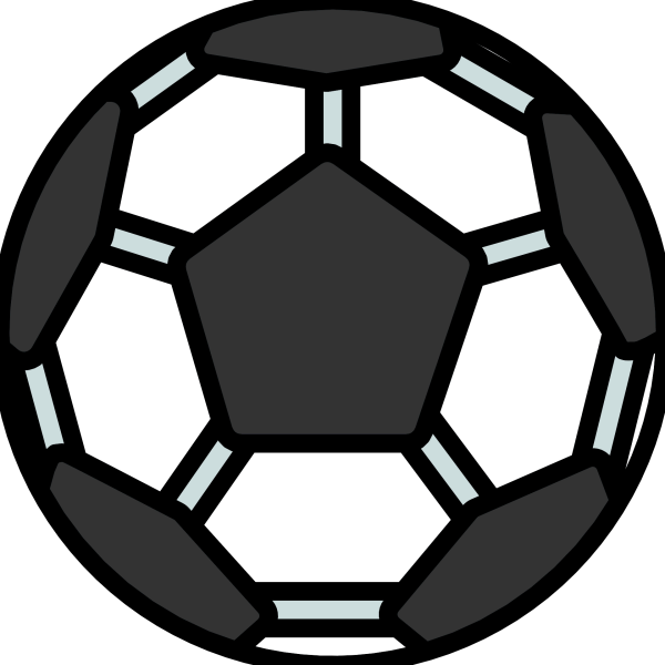 Смайлик футбольный мяч