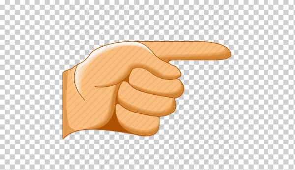 Палец вправо