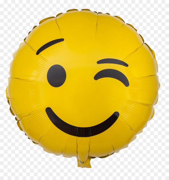 Воздушный шар "смайлики"