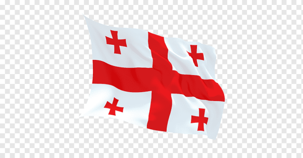 Флаг Грузии квадрат