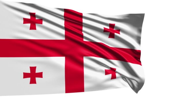 Флаг Грузии 2001