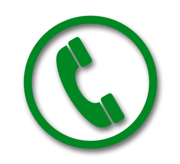 Зеленая телефонная трубка