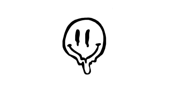 Растекающийся смайлик