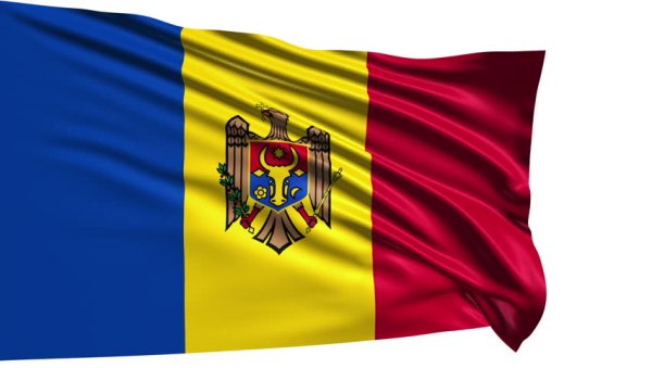 Национальный флаг Молдавии