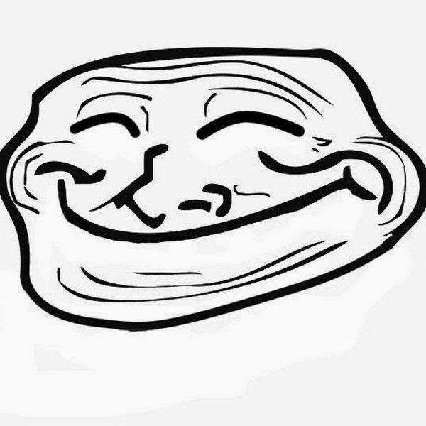 Довольный троллфейс