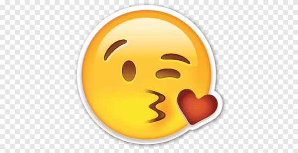 Эмодзи поцелуй