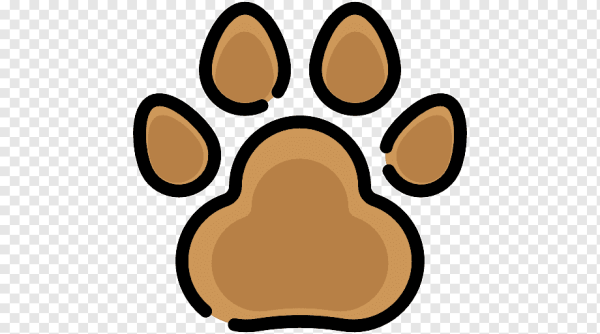 Отпечаток лапы собаки