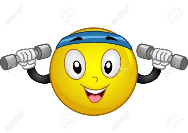 Смайлик спортсмен