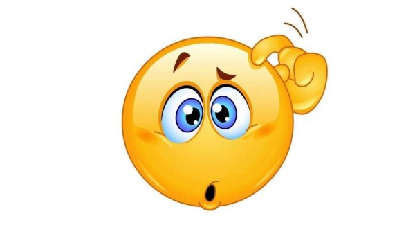 Задумчивый смайлик