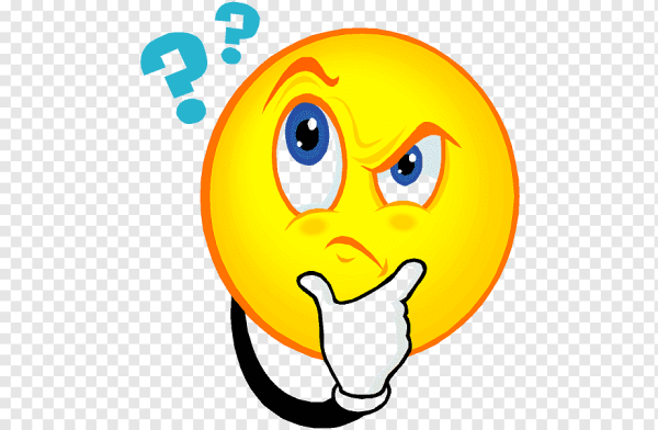 Эмодзи Думающий смайлик