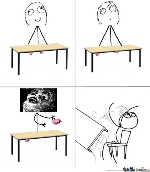 Опрокидывание стола