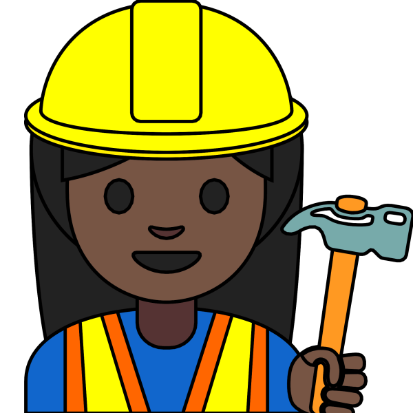 Смайлик в каске