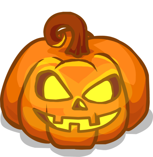 Смайл хэллоуинской тыквы