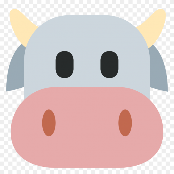 Эмодзи теленок