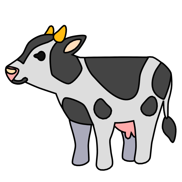 Смайлик корова