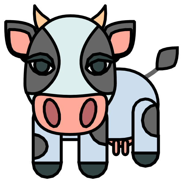 Корова клипарт