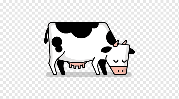 Рисунок коровы для срисовки