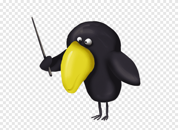 Смайлик ворона