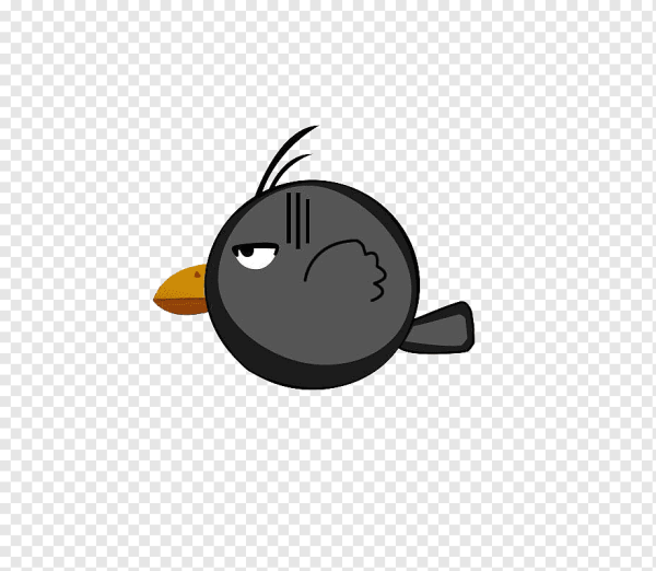 Ворона мультяшная