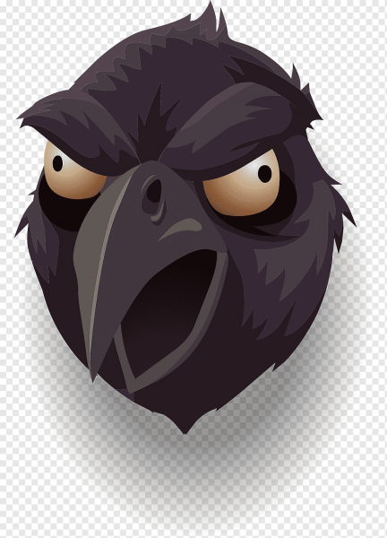 Стикер ворона