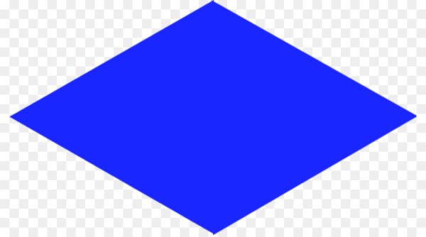 Голубой ромб