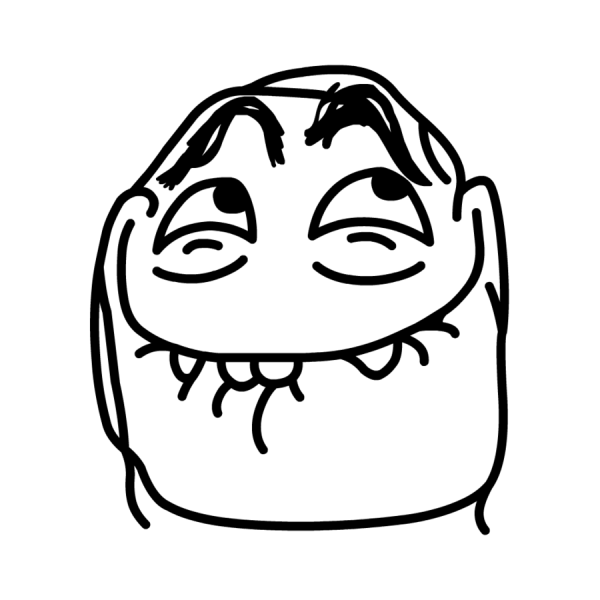 Смешные нарисованные лица