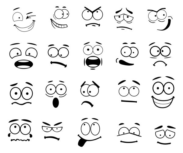 Мордашки эмоции