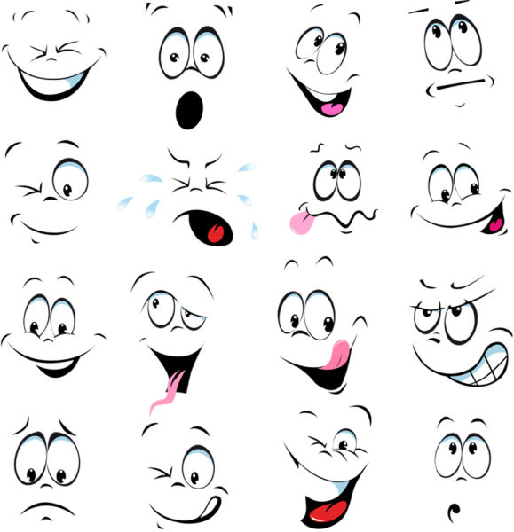 Мультяшные мордашки