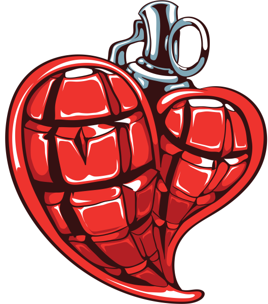 Граната со смайликом