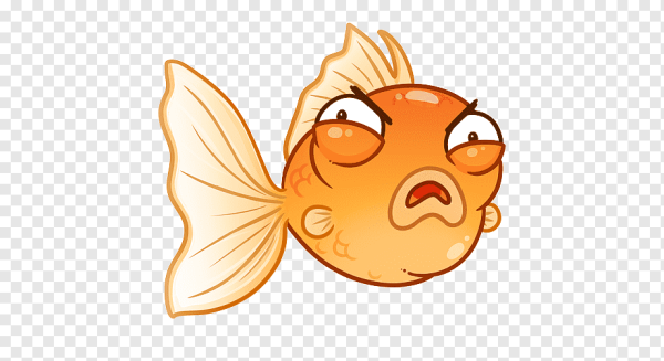 Золотые рыбки мультяшные