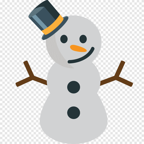 Новогодний Снеговик Смайл