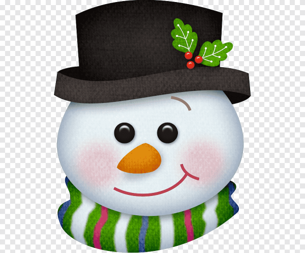 Мордашка снеговика