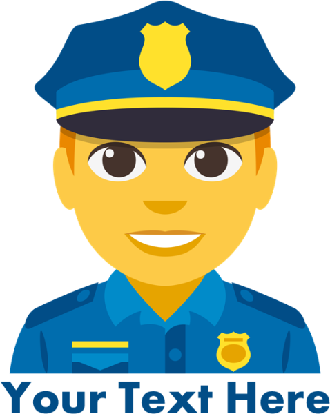 Эмодзи полиция