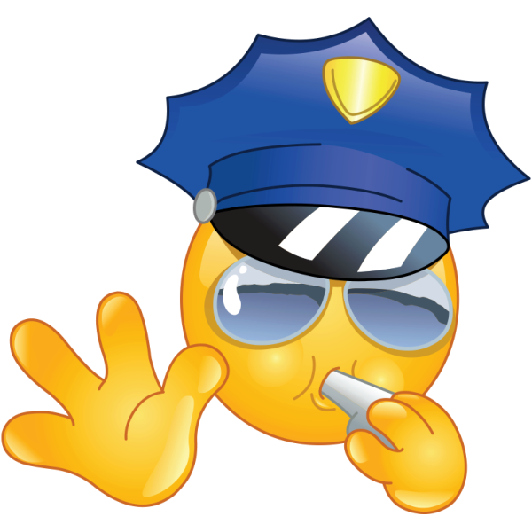 Эмодзи полицейский