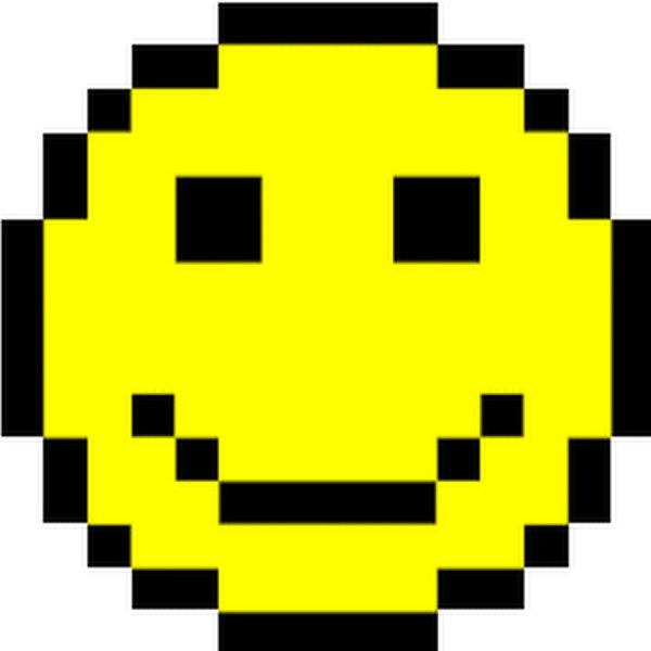 Пиксельный смайлик