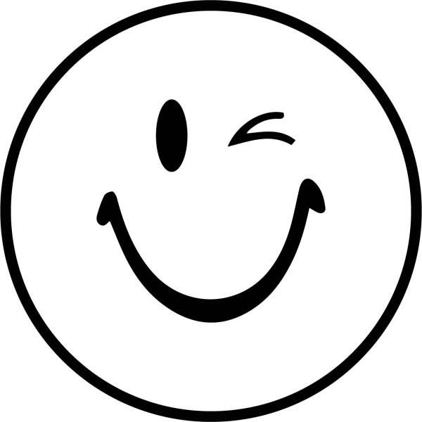 Подмигивающий смайлик