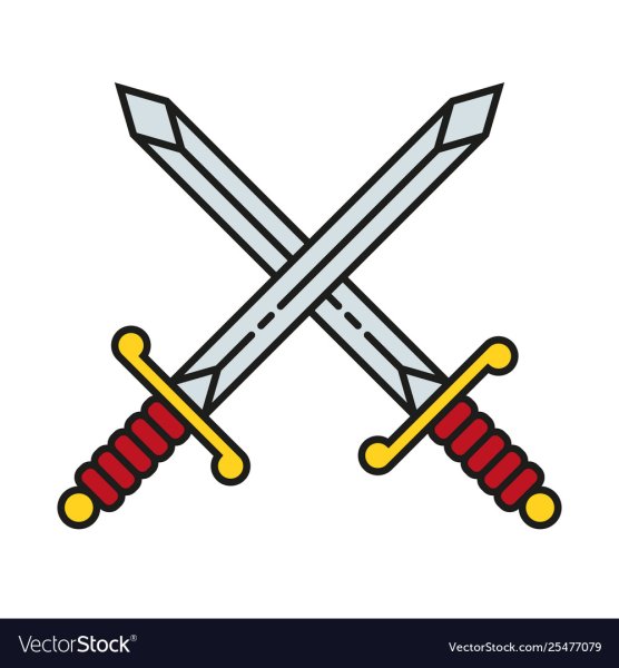 Перекрещенные мечи символ