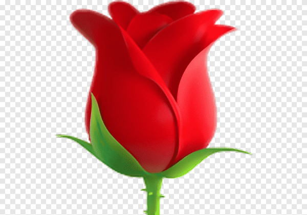 Emoji роза