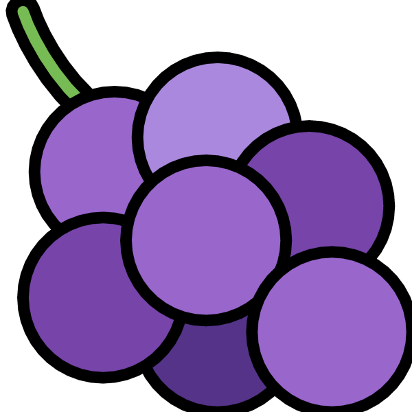 Эмодзи виноград